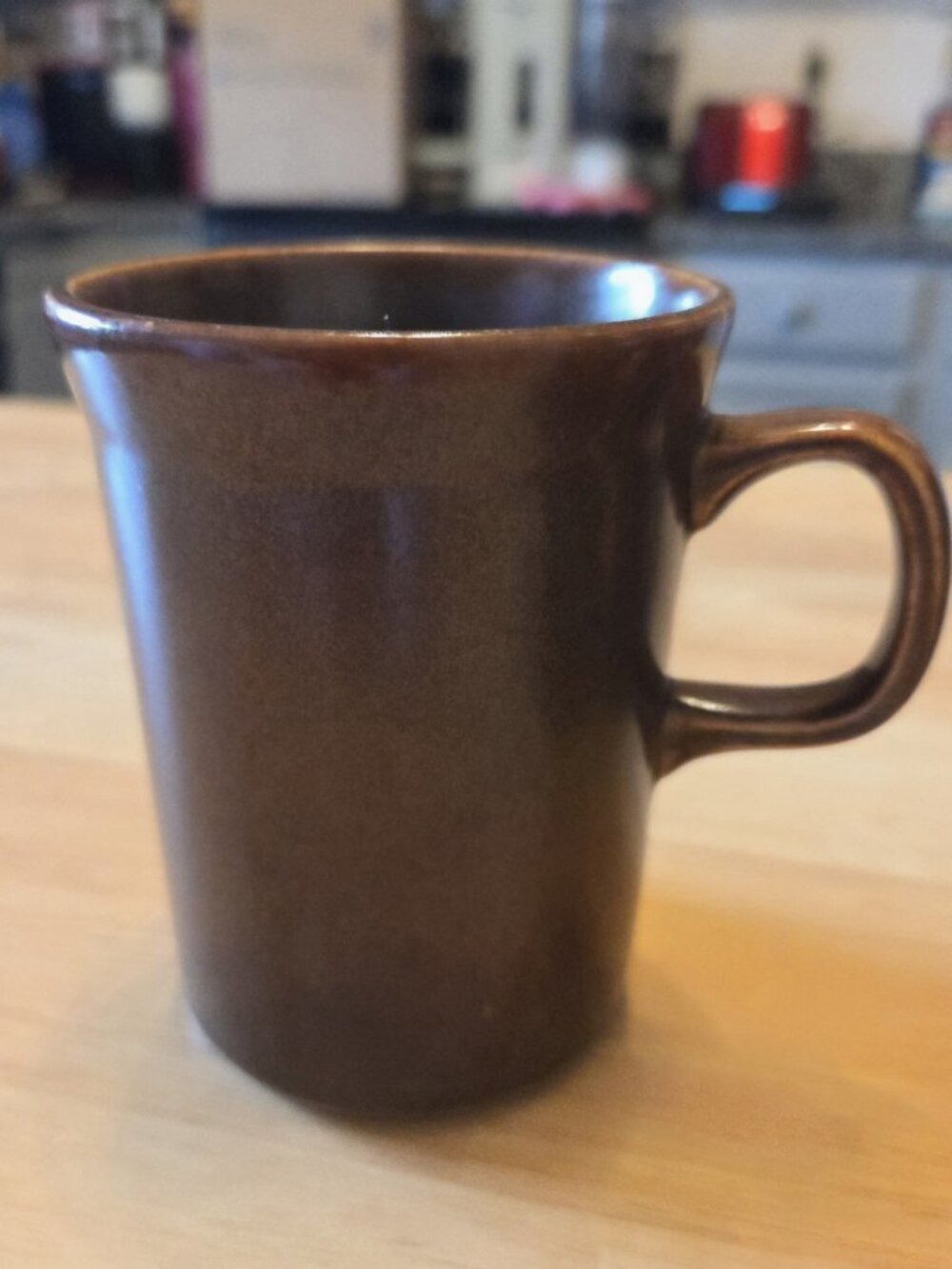 Set Of 4 Brown Vintage Wedgwood Sterling Oven to Table Mugs VGC Holds 8 oz